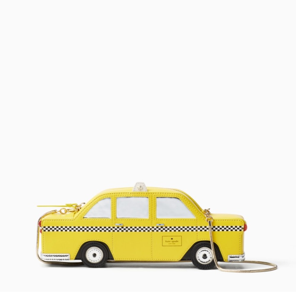 *SOLD* 🚕 Kate Spade Taxi Cab Bag 🚕 - Picture 3 of 16